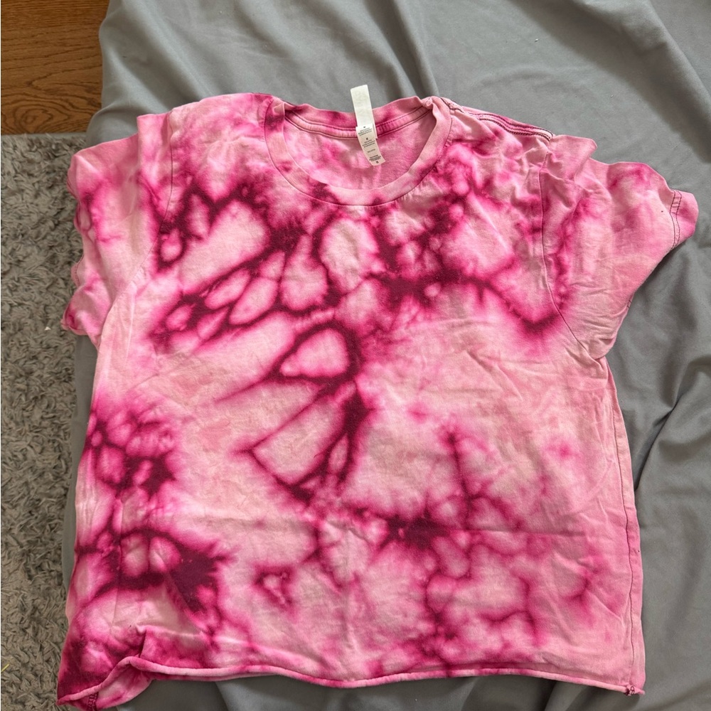 Pink Tie-Dye T-Shirt
